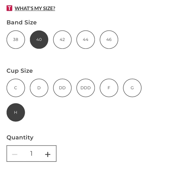 EUC Cacique Totally Smooth Full Coverage Bra in Black size 40H - Picture 2 of 4